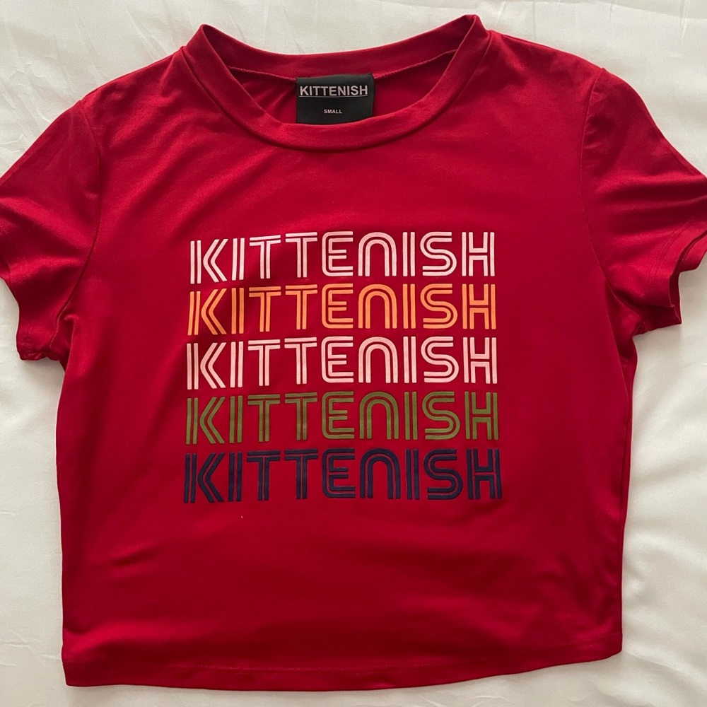 Kittenish Crop Top Small